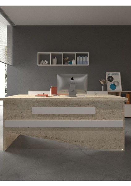 Festival Ofis Masası - OFİS-10-8-1-160X90 Beyaz - Beyaz fiyatları