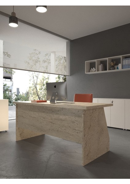 Festival Ofis Masası - OFİS-2-8-8-160X75 Beyaz - Travelter