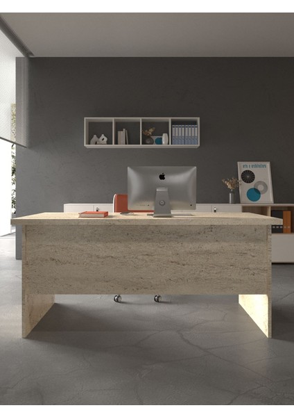 Festival Ofis Masası - OFİS-2-8-8-160X75 Beyaz - Travelter