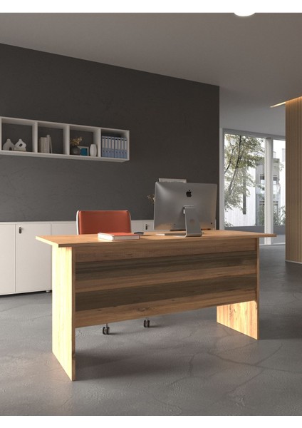 Festival Ofis Masası - OFİS-1-6-2-180X90 Beyaz - Ceviz modelleri