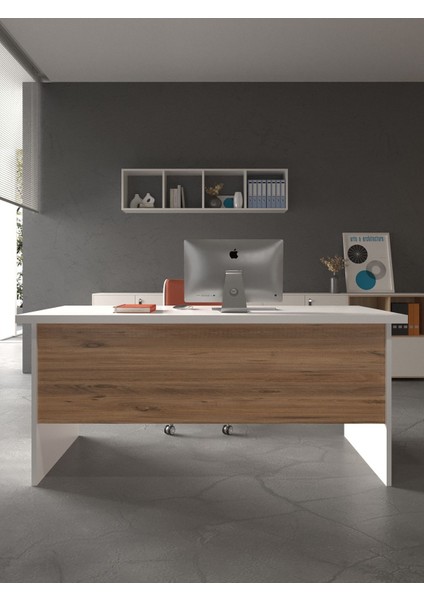 Festival Ofis Masası - OFİS-2-1-6-160X60 Beyaz - Çam fiyatları