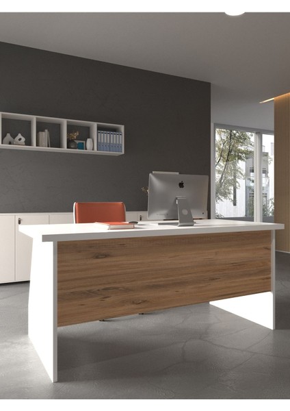 Festival Ofis Masası - OFİS-2-1-6-160X60 Beyaz - Çam modelleri