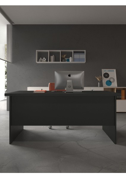 Festival Ofis Masası - OFİS-2-4-4-180X60 Beyaz - Antrasit