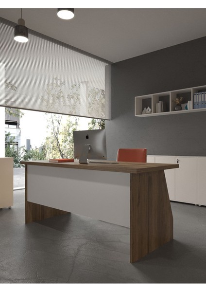 Festival Ofis Masası - OFİS-2-2-1-140X90 Beyaz - Beyaz