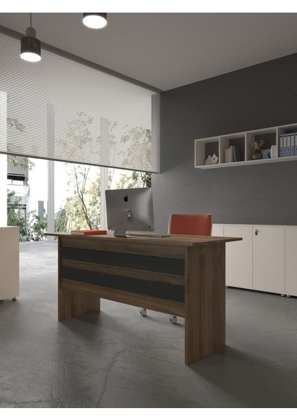 Festival Ofis Masası - OFİS-1-2-4-160X75 Beyaz - Antrasit