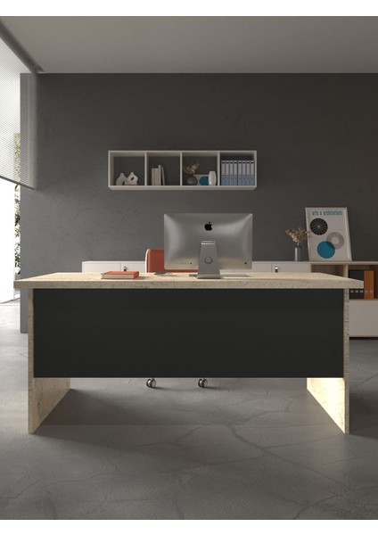 Festival Ofis Masası - OFİS-2-8-4-120X60 Beyaz - Antrasit fiyatları