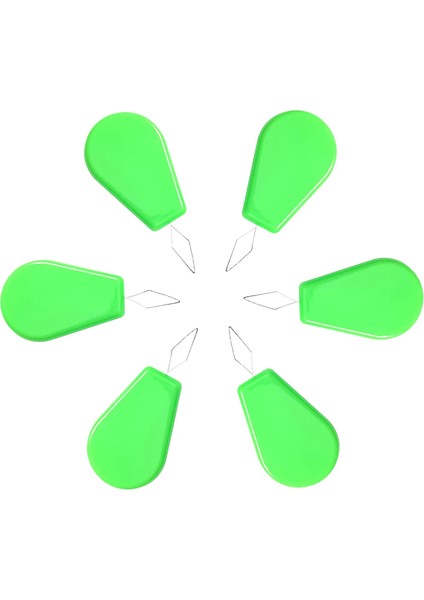 Gn Stili 6 Adet Iğne Geçirici Dikiş Ekleme Aracı Dikiş Makinesi Için Plastik Tel Döngü Iğneler Iğne Geçirici Dikiş Araçları (Yurt Dışından)