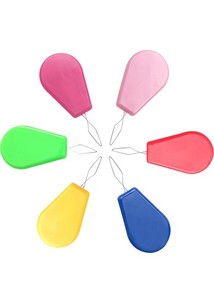 Gn Stili 6 Adet Iğne Geçirici Dikiş Ekleme Aracı Dikiş Makinesi Için Plastik Tel Döngü Iğneler Iğne Geçirici Dikiş Araçları (Yurt Dışından) fiyatları