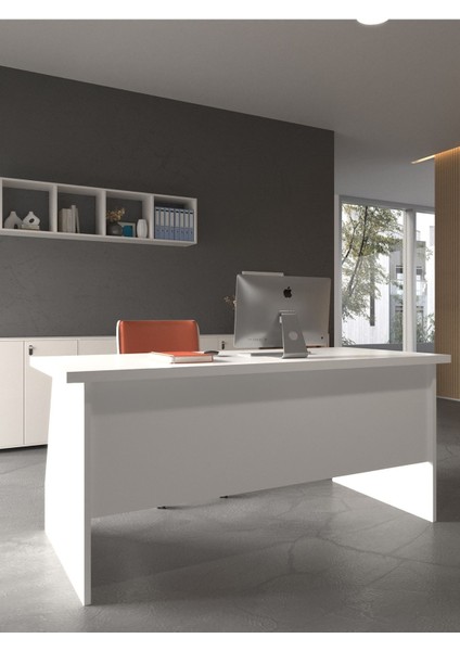 Festival Ofis Masası - OFİS-2-1-1-120 x 90 Beyaz - Beyaz