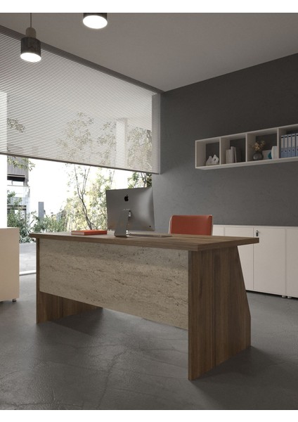 Festival Ofis Masası - OFİS-2-2-8-140X60 Beyaz - Travelter