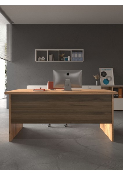 Festival Ofis Masası - OFİS-2-6-2-160X75 Beyaz - Ceviz