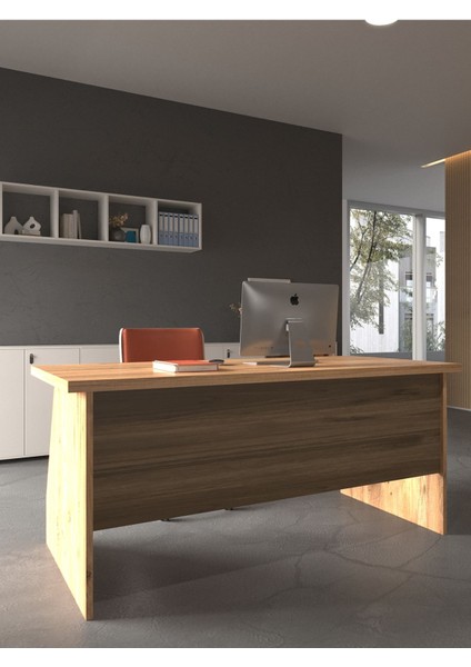 Festival Ofis Masası - OFİS-2-6-2-160X75 Beyaz - Ceviz