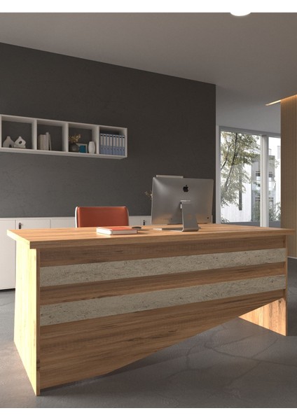 Festival Ofis Masası - OFİS-4-6-8-180X90 Beyaz - Travelter modelleri