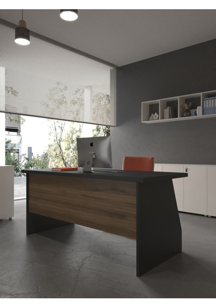 Festival Ofis Masası - OFİS-2-4-2-160X90 Beyaz - Ceviz