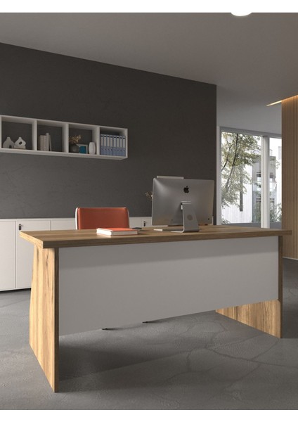 Festival Ofis Masası - OFİS-2-2-1-140X60 Beyaz - Beyaz modelleri