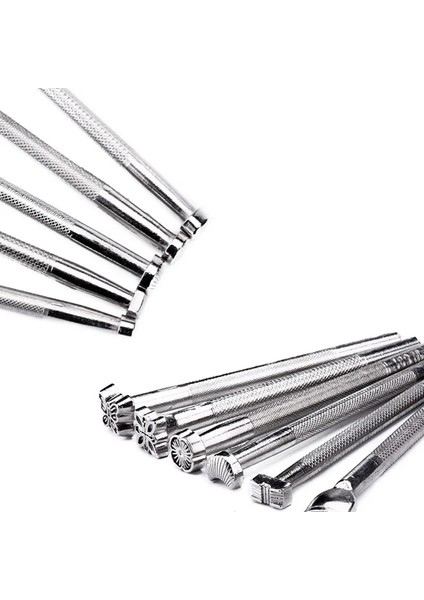 Z-W531 Tarzı Deri Damgalama Alet Takımı, Farklı Şekil Punch Oyma Eyer Yapımı Kiti Deri Zanaat Yeni Başlayanlar Dıy Çalışma Için (Yurt Dışından) fırsatları