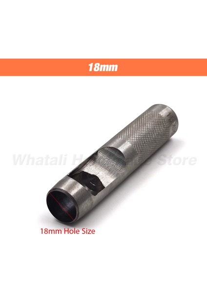 18MM Tarzı Tüm Boyut Seçim Deri Içi Boş Yumruk Deri Araçları Yumruk Leathercraft Delik Zımba Zanaat Dıy Giyim Kemer Kanvas (Yurt Dışından)