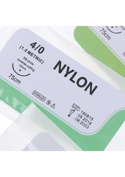 N2 Stili Iğne Dikiş Naylon Monofilament Yaralanmayan Dikiş Tıbbi Cerrahi Dikiş Aracı Için Tıbbi Konu Dikiş (Yurt Dışından) fırsatları