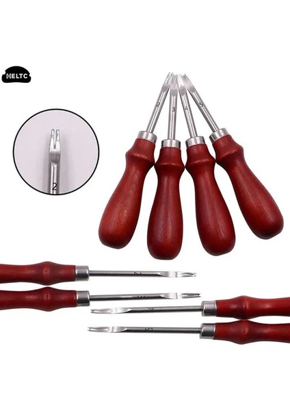 N11 Tarzı Deri Kenar Beveler Skiving Beveling Bıçak Kesme El Sanatları Aracı Ahşap Saplı Dıy Deri Araçları (Yurt Dışından) fiyatları