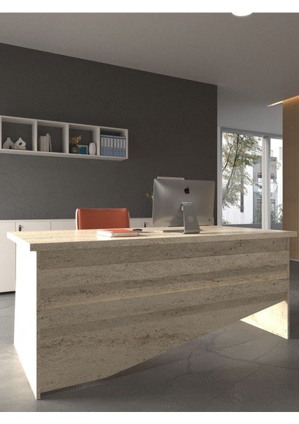 Festival Ofis Masası - OFİS-4-8-8-120 x 60 Beyaz - Travelter