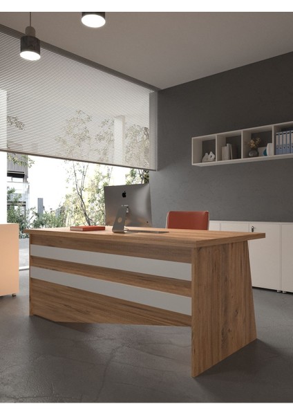 Festival Ofis Masası - OFİS-4-6-1-120 x 90 Beyaz - Beyaz