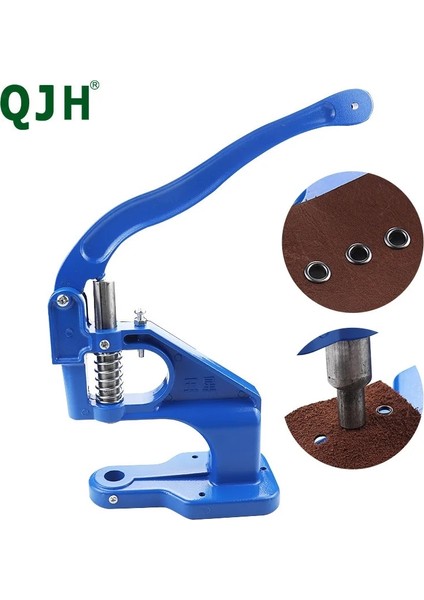 18MM Tarzı Qjh El Basın Düğmesi Kurulum Makinesi Manuel Pres Grommet Kuşgözü Yükleyici Araçları Çıtçıt Metal Kalıp Dilsiz Zanaat Aracı (Yurt Dışından) fiyatları