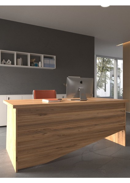 Festival Ofis Masası - OFİS-4-6-6-160X60 Beyaz - Çam modelleri