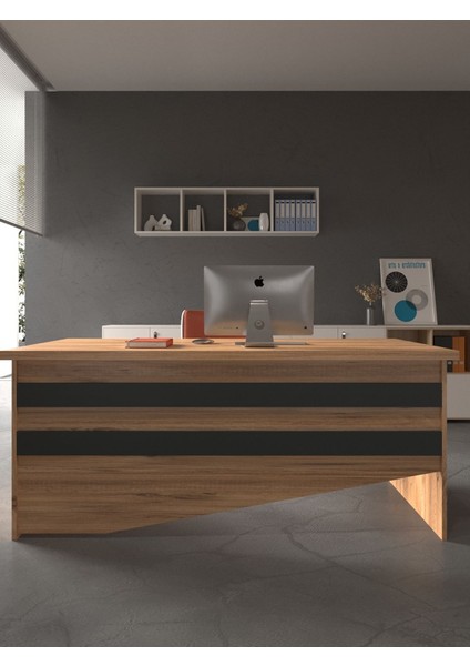 Festival Ofis Masası - OFİS-4-6-4-180X75 Beyaz - Antrasit fiyatları
