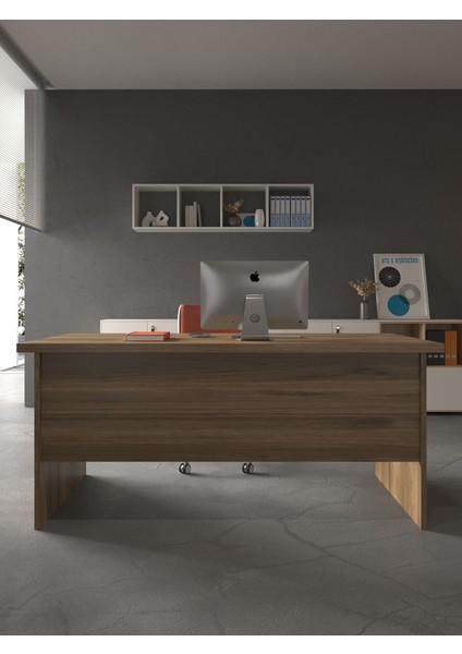 Festival Ofis Masası - OFİS-2-2-2-120X90 Beyaz - Ceviz fiyatları