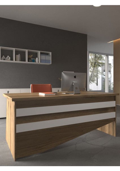 Festival Ofis Masası - OFİS-4-2-1-180X90 Beyaz - Beyaz modelleri