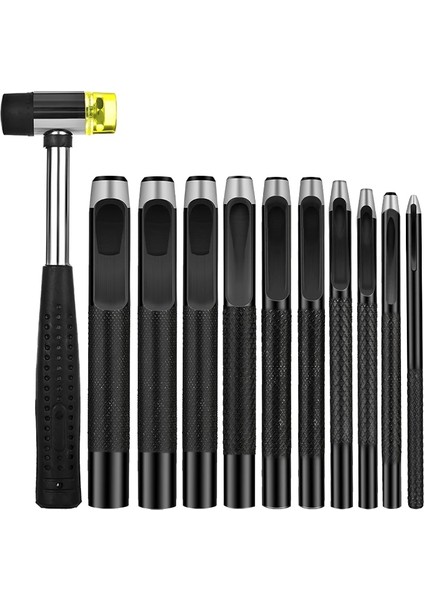 7mm Tarzı Shwakk Yuvarlak Karbon Çelik Deri El Sanatları Shank Içi Boş Delik Deri Kemer Bandı Conta Araçları Kauçuk Çekiç (Yurt Dışından) fiyatları