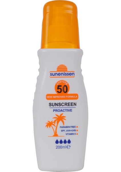 Sunenıssen 50+ Faktör Süt 200 ml