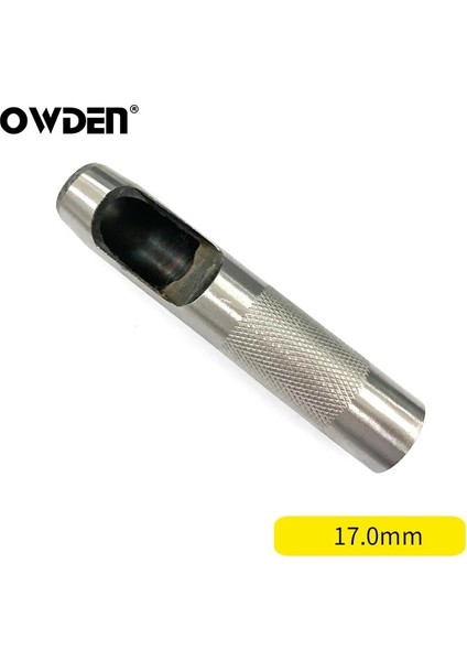 17 mm mm Tarzı Owden Deri Delgeç Deri Içi Boş Yumruk Leathercraft Yuvarlak Delik Delme Seti Deri Araçları Deri Kemer Delik Delme (Yurt Dışından)