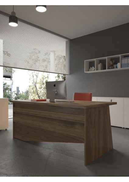 Festival Ofis Masası - OFİS-4-2-2-160X90 Beyaz - Ceviz