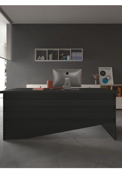 Festival Ofis Masası - OFİS-4-4-4-120 x 75 Beyaz - Antrasit