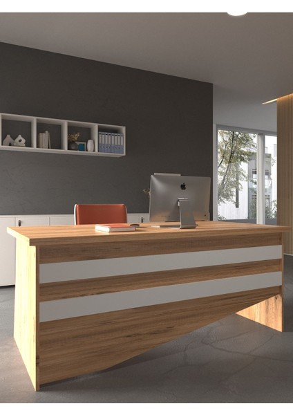 Festival Ofis Masası - OFİS-4-6-1-140X75 Beyaz - Beyaz modelleri