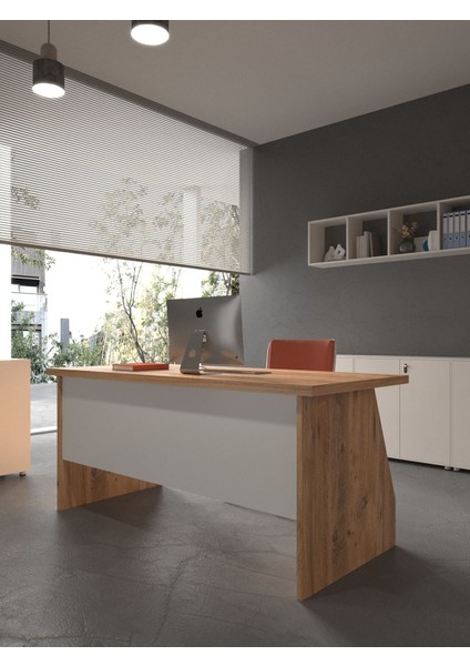 Festival Ofis Masası - OFİS-2-6-1-160X75 Beyaz - Beyaz