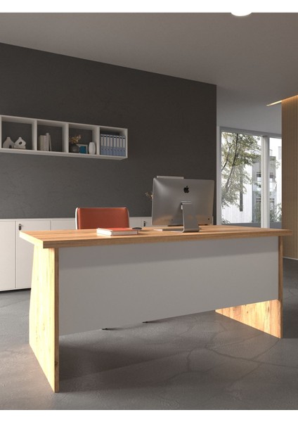 Festival Ofis Masası - OFİS-2-6-1-160X75 Beyaz - Beyaz modelleri