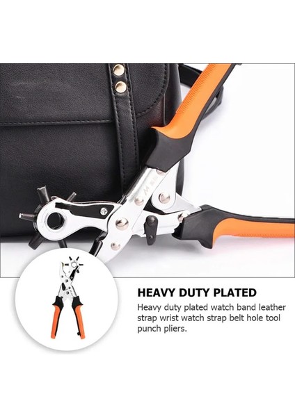 No.1 Stili Perforadoras Para Manualidades Deri El Sanatları Araçları Perforadora Papel Herramientas Cuero Delik Zımba Dikiş Punzon Encuadernacio (Yurt Dışından) fiyatları