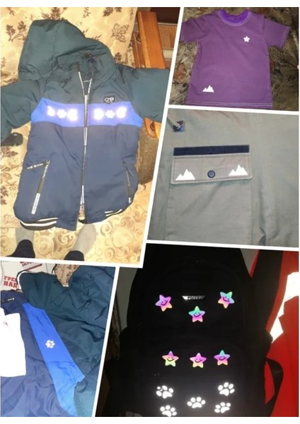 ZA00VLH001-02 Tarzı Chzimade cm Lazer Yansıtıcı Etiket Bantları Isı Transferi Sıcak Damgalama Folyo Vinil Film Dıy Demir On Kumaş Konfeksiyon (Yurt Dışından) modelleri