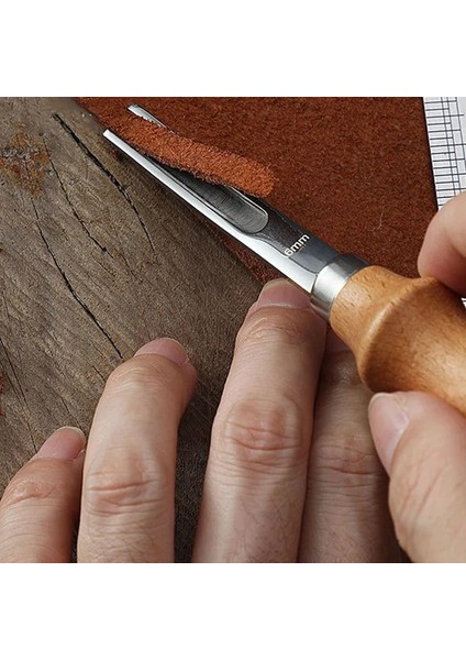 8mm Tarzı mm Deri Bıçak El Sanatları Kenar Beveler Paslanmaz Çelik Skiving Bıçak Taşınabilir El Kesme Aletleri Ahşap Saplı Sanat Malzemeleri (Yurt Dışından) modelleri