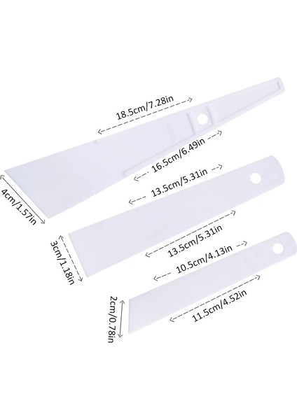 30MM Tarzı Mıusıe Yapışkanlı Tahta Beyaz Plastik Deri Kazıyıcı Smear Tutkal Kazıyıcı Deri El Sanatları Araçları mm Dıy El Yapımı (Yurt Dışından) modelleri