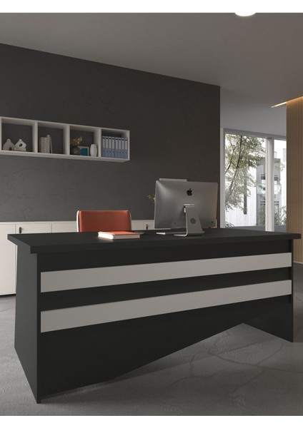 Festival Ofis Masası - OFİS-4-4-1-180X90 Beyaz - Beyaz modelleri
