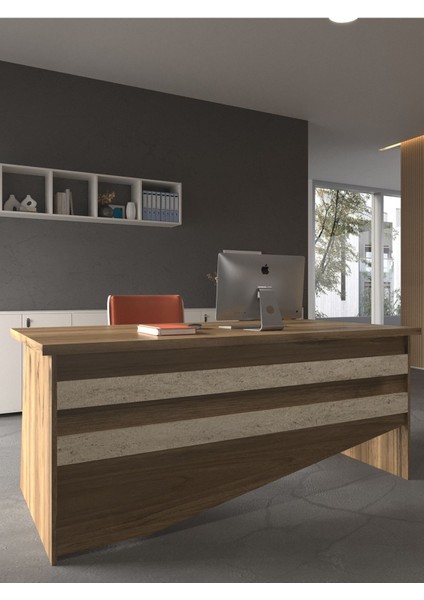 Festival Ofis Masası - OFİS-4-2-8-160X60 Beyaz - Travelter modelleri