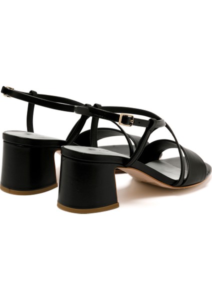 Kadın Sandalet 79P3 Frau Nappa Nero fırsatları