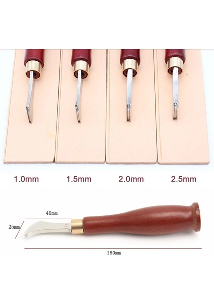2,5 mm Tarzı 1 Adet Deri Kemer Kenar Kırıcı Deri El Sanatları Dıy Kenar Kırma Pres Hattı Aracı (Yurt Dışından) fırsatları