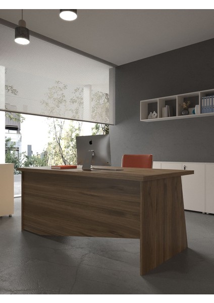 Festival Ofis Masası - OFİS-5-2-2-160X75 Beyaz - Ceviz