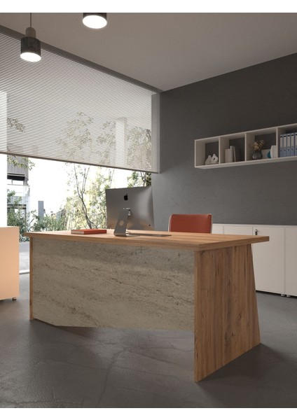 Festival Ofis Masası - OFİS-5-6-8-180X75 Beyaz - Travelter