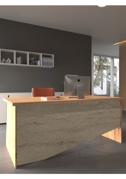 Festival Ofis Masası - OFİS-5-6-8-180X75 Beyaz - Travelter