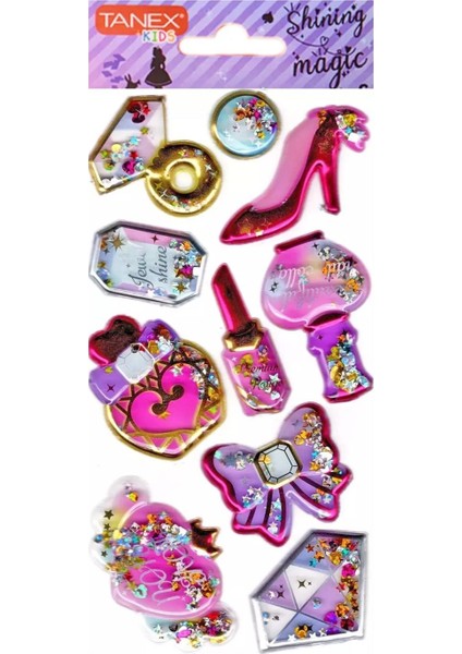 Kids Balloon Pullu Sticker 10 Parça (26067)